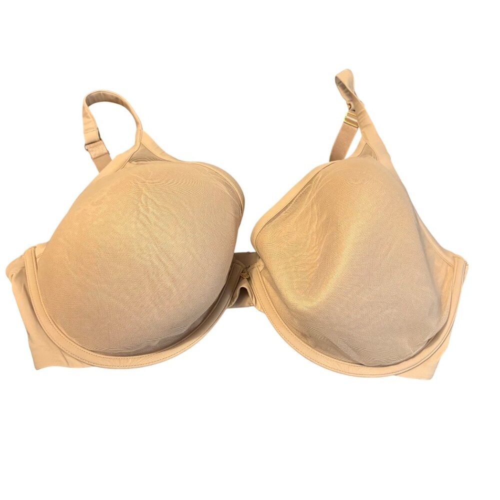 Thirdlove 24/7 Classic Contour Plunge Bra 38F Nude